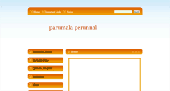 Desktop Screenshot of perunnal2011.parumalachurch.com